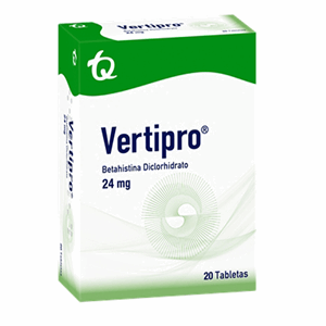 Vertipro 24 Mg Caja X 20 Tabletas - Sin Asignar