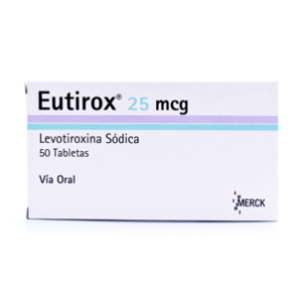 Eutirox 25 Mcg X 50 Tabletas - Eutirox