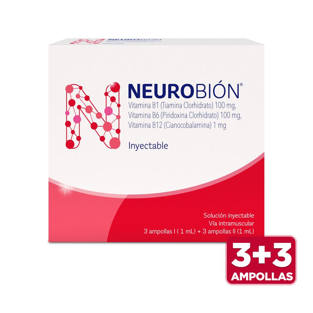 Neurobion X 3 Ampollas  - Neurobion