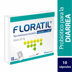 Floratil 250 Mg Caja X 10 Capsulas - Floratil