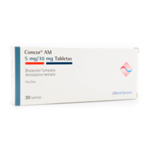 Concor Am 5/10 Mg Caja X 30 Tabletas (200119) - Concor