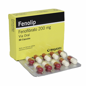 Fenolip 200 Mg Caja X 30 Capsulas. - Fenolip