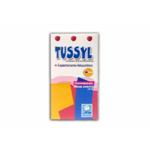 Tussyl Jarabe Infantil Sabor Frambuesa Frasco X 120 Ml - Tussyl
