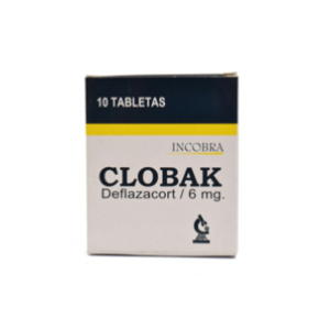 Clobak 6 Mg Caja X 10 Tabletas - Clobak