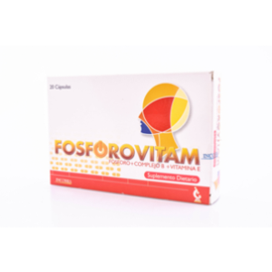 Fosforovitam Caja X 20 Capsulas - Fosforovitam