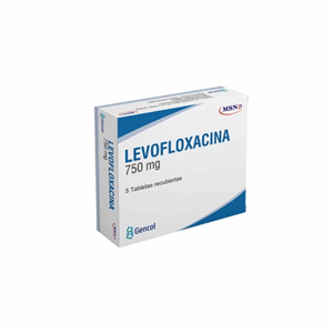Levofloxacina Gencol 750 Mg Caja X 5 Tabletas Recubiertas - Sin Asignar