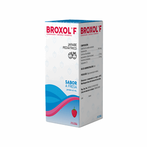 Broxol F (150/2.5/5mg)/5ml Jarabe Pediatrico Fresa Fco X 60 Ml - Sin Asignar