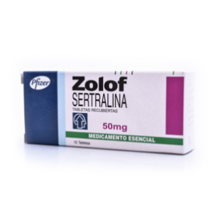 Zolof 50 Mg X 10 Tabletas. - Zolof