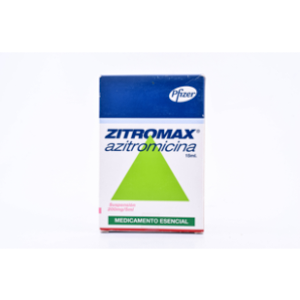 Zitromax 200 Mg/ 5 Ml Suspension Frasco X 15 Ml - Zitromax
