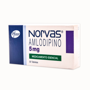 Norvas 5 Mg Caja X 30 Tabletas - Norvas