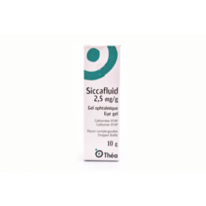 Siccafluid 0.25% Gel Oftico Frasco X 10 G - Siccafluid