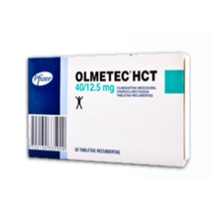 Olmetec Hct 40/12.5 Mg Caja X 30 Tabletas Recubiertas  - Olmetec