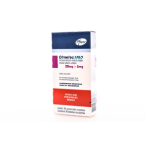Olmetec Anlo 20 / 5 Mg Caja X 30 Comprimidos - Olmetec