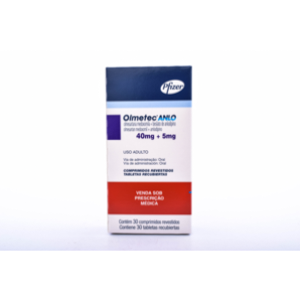 Olmetec Anlo 40 / 5 Mg Caja X 30 Comprimidos - Olmetec