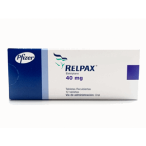 Relpax 40 Mg Caja X 12 Tabletas Recubiertas - Relpax