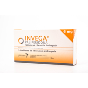 Invega 6 Mg X 14 Tabletas - Invega