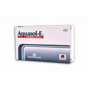 Vitamina E Aquasol E 400 Ui Caja X 30 Perlas - Procaps