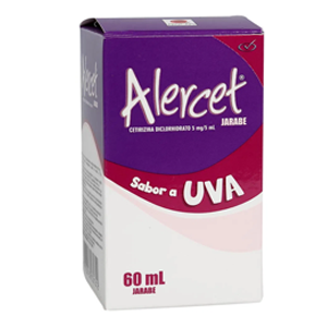 Alercet Jarabe Sabor Uva Frasco X 60 Ml - Alercet