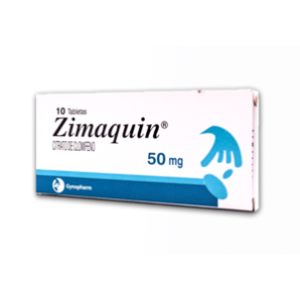 Zimaquin 50 Mg Caja X 10 Tabletas - Zimaquin