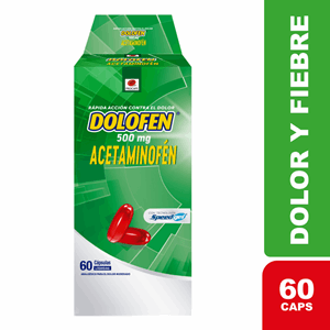 Dolofen 500 Mg Caja X 60 Capsulas Liquidas - Dolofen