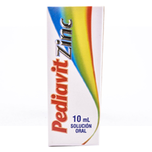 Pediavit Zinc Gotas X 10 Ml Solucion Oral - Pediavit