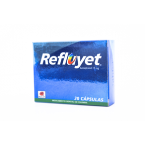 Refluyet 15 Mg X 30 Capsulas (200524) - Refluyet