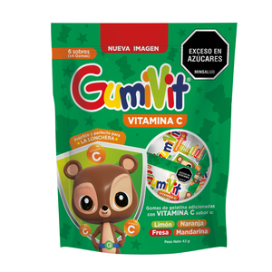 Vitamina C Gomitas Gumivit C X 6 Sobres - Gumivit