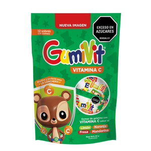 Vitamina C Gomitas Gumivit C X 12 Sobres - Gumivit