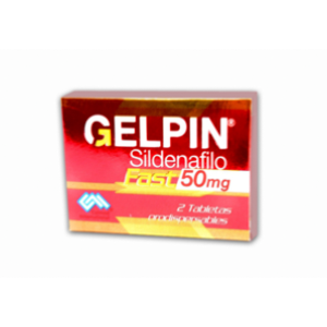 Gelpin Fast 50 Mg Colmed Caja X 2 Tabletas - Gelpin
