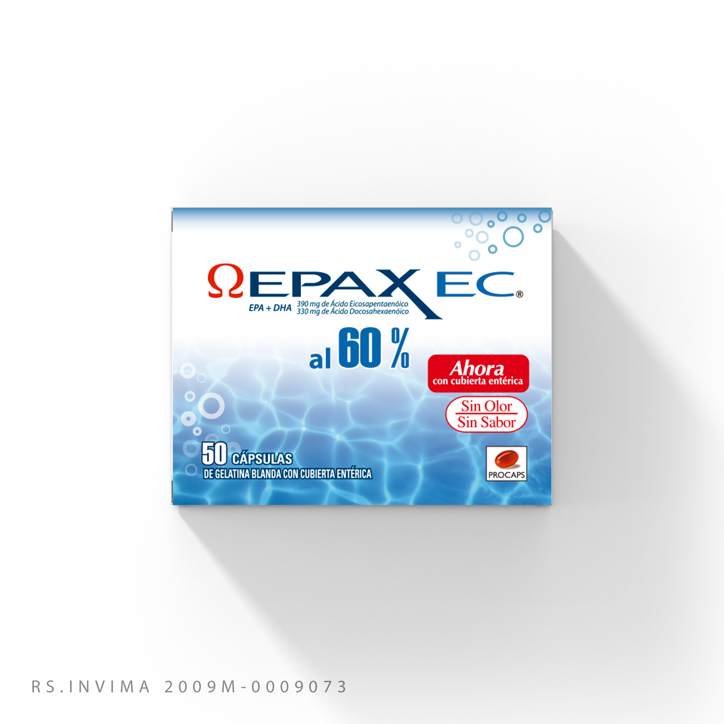 Epax Ec 60% X 50 Capsulas. - Epax