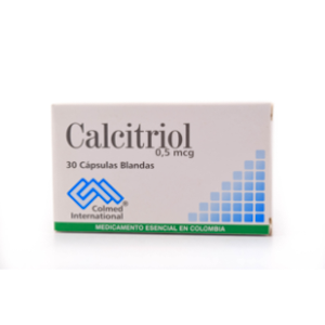 Calcitriol Colmed 0.5 Mg X 30 Capsulas - Calcitriol  Procaps