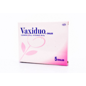 Vaxiduo Ovulos 100/400 Mg Caja X 5 Ovulos - Vaxiduo