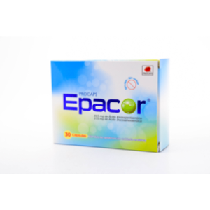 Epacor 465/375 Mg Caja X 30 Capsulas Blandas - Epacor