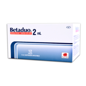 Betaduo 2 Ml Suspencion Inyectable Caja X 12 Ampollas - Betaduo