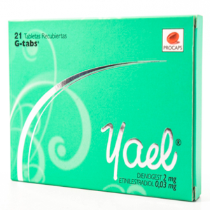 Yael 2/0.03 Mg Caja X 21 Tabletas G Recubiertas - Yael
