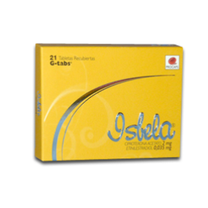 Isbela 2 / 0.035 Mg  Caja X 21 Tabletas Recubiertas G-tabs  - Isbela