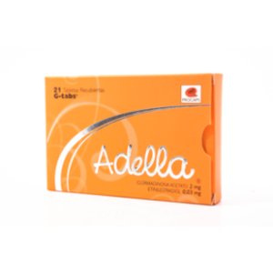 Adella 2/0.03 Mg Caja X 21 Tabletas G-tabs - Adella