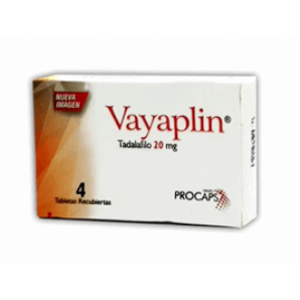 Vayaplin 20 Mg Caja X 4 Tabletas Recubiertos - Vayaplin