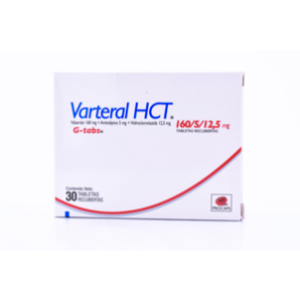 Varteral Hct 160/5/12.5 Mg X 30 Tabletas Recubiertas - Varteral  Proc