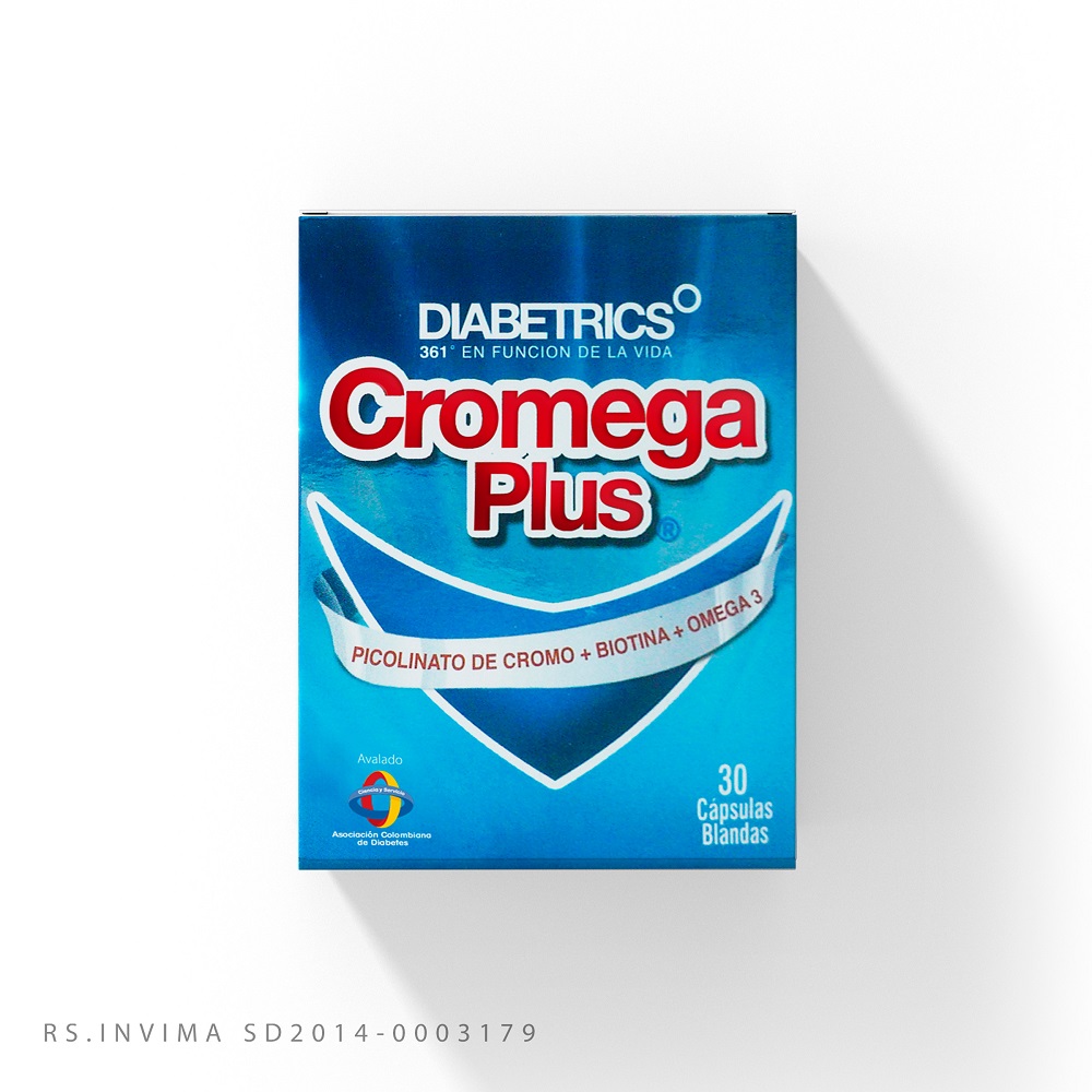 Cromega Plus X 30 Capsulas Blandas S/dietario - Cromega