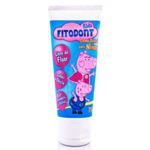 Fitodont Kids Crema Dental Sin Fluor X 75 Gramos - Fitodont
