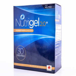 Nutrigel 2.0 Neutro Polvo Caja X 30 Sobres. - Nutrigel