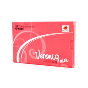 Veroniq Mini 3/0.02 Mg Caja X 28 Tabletas Recubiertas G-tabs  - Veroniq
