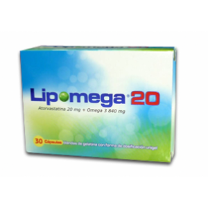 Lipomega 20 20mg/840mg Caja X 30 Capsulas Blandas Unigel - Lipomega
