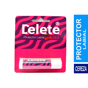 Delete Protector Labial Cereza X 4.2 Gr. - Delete