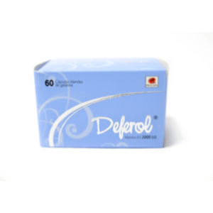 Deferol 2000 Ui Caja X 60 Capsulas Blandas - Deferol