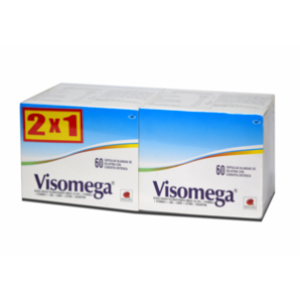 Visomega Caja X 60 Capsulas Blandas (2 X 1) - Visomega