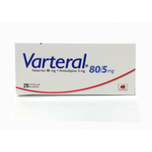 Varteral 80/5 Mg Caja X 28 Capsulas Blandas - Varteral  Proc