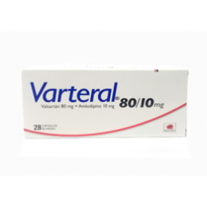 Varteral 80/10 Mg Caja X 28 Capsulas Blandas - Varteral  Proc