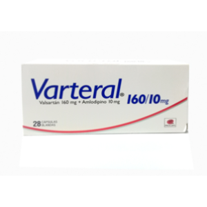 Varteral 160/10 Mg Caja X 28 Capsulas Blandas - Varteral